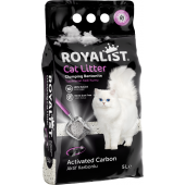 Royalist Cat Litter комкующийся наполнитель с активированным углем 5 л